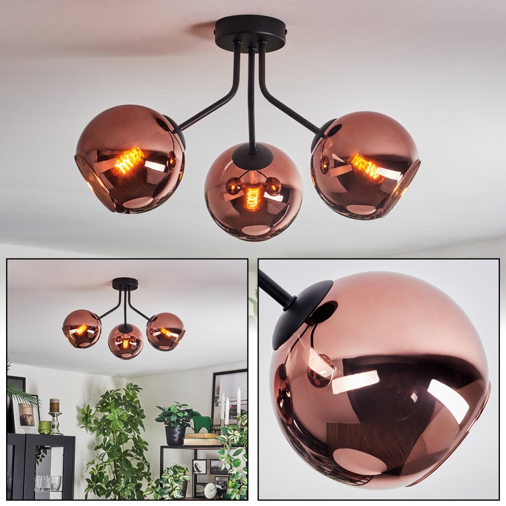 Ripoll Plafoniera, Lampada a sfera Ramato, 3-Luci main product photo