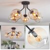 Koyoto Plafoniera, Lampada a sfera 52 cm Ambrato, Chiaro, 5-Luci
