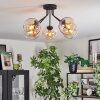 Koyoto Plafoniera, Lampada a sfera 52 cm Ambrato, Chiaro, 5-Luci