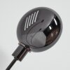 Nikkala Lampada da terra Cromo, Nero, 3-Luci