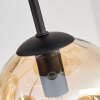 Koyoto Plafoniera, Lampada a sfera Ambrato, 9-Luci