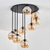 Koyoto Plafoniera, Lampada a sfera Ambrato, 9-Luci