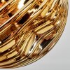Ripoll Plafoniera, Lampada a sfera Oro, 3-Luci
