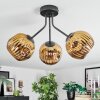 Ripoll Plafoniera, Lampada a sfera Oro, 3-Luci
