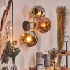 Gastor Lampada a sfera, Applique Oro, Nero, 3-Luci