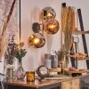 Gastor Lampada a sfera, Applique Oro, Nero, 3-Luci