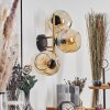 Gastor Lampada a sfera, Applique Oro, Nero, 3-Luci