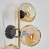Gastor Lampada a sfera, Applique Oro, Nero, 3-Luci