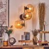 Gastor Lampada a sfera, Applique Oro, Nero, 3-Luci