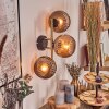 Koyoto Lampada a sfera, Applique Oro, Nero, 3-Luci