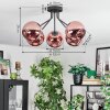 Koyoto Plafoniera, Lampada a sfera 52 cm Ramato, 5-Luci