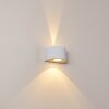 Windhoek Applique da esterno LED Bianco, 2-Luci