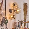 Gastor Lampada a sfera, Applique Oro, Nero, 3-Luci