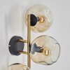 Gastor Lampada a sfera, Applique Oro, Nero, 3-Luci