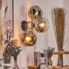 Ripoll Lampada a sfera, Applique Oro, Nero, 3-Luci