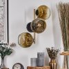 Ripoll Lampada a sfera, Applique Oro, Nero, 3-Luci