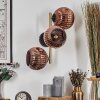 Ripoll Lampada a sfera, Applique Oro, Nero, 3-Luci