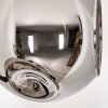 Ripoll Lampada da terra Cromo, Grigio fumo, 5-Luci