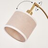 Bassagoda Lampada da terra Ottone, Nero, 3-Luci