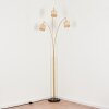 Sabadim Lampada da terra Ottone, Nero, 3-Luci