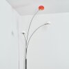 Nikkala Lampada da terra Cromo, Bianco, 3-Luci