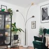 Nikkala Lampada da terra Cromo, Bianco, 3-Luci
