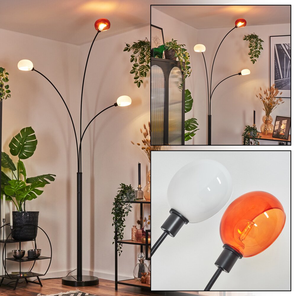Nikkala Lampada da terra Nero, 3-Luci main product photo