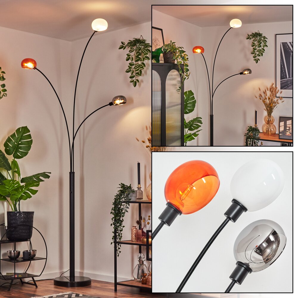 Nikkala Lampada da terra Nero, 3-Luci main product photo