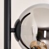 Koyoto Lampada da terra 31 cm Ambrato, Grigio fumo, 5-Luci