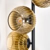 Koyoto Lampada da terra 31 cm Oro, Chiaro, 5-Luci