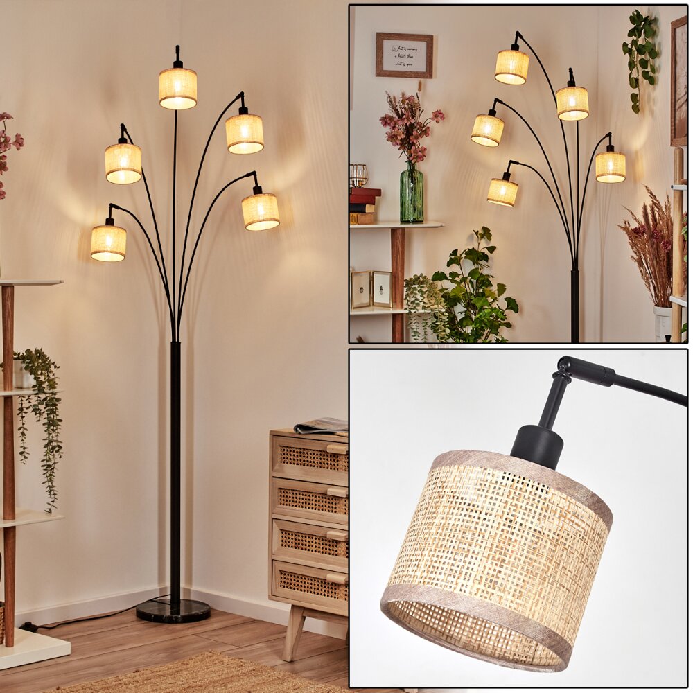 Sabadim Lampada da terra Nero, 5-Luci main product photo