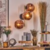Ripoll Lampada a sfera, Applique Oro, Nero, 3-Luci