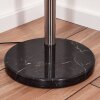 Bassagoda Lampada da terra Nichel opaco, Nero, 5-Luci