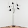 Bassagoda Lampada da terra Nero, 5-Luci