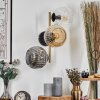 Ripoll Lampada a sfera, Applique Oro, Nero, 3-Luci