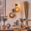 Ripoll Lampada a sfera, Applique Oro, Nero, 3-Luci