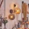 Ripoll Lampada a sfera, Applique Oro, Nero, 3-Luci