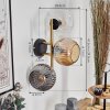 Ripoll Lampada a sfera, Applique Oro, Nero, 3-Luci