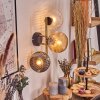 Ripoll Lampada a sfera, Applique Oro, Nero, 3-Luci