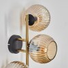 Ripoll Lampada a sfera, Applique Oro, Nero, 3-Luci