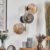 Ripoll Lampada a sfera, Applique Oro, Nero, 3-Luci