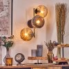 Ripoll Lampada a sfera, Applique Oro, Nero, 3-Luci