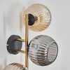 Ripoll Lampada a sfera, Applique Oro, Nero, 3-Luci