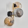 Ripoll Lampada a sfera, Applique Oro, Nero, 3-Luci