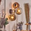 Ripoll Lampada a sfera, Applique Oro, Nero, 3-Luci