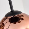 Koyoto Plafoniera, Lampada a sfera 57 cm Chiaro, Ramato, 9-Luci