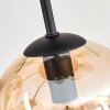Koyoto Plafoniera, Lampada a sfera 57 cm Ambrato, Chiaro, 9-Luci