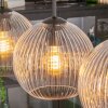 Koyoto Lampadario a sospensione, Lampada a sfera, Lampada a sospensione Chiaro, 4-Luci
