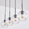 Koyoto Lampadario a sospensione, Lampada a sfera, Lampada a sospensione Chiaro, 4-Luci