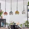 Ripoll Lampadario a sospensione, Lampada a sfera, Lampada a sospensione Oro, Chiaro, Ramato, Grigio fumo, 4-Luci